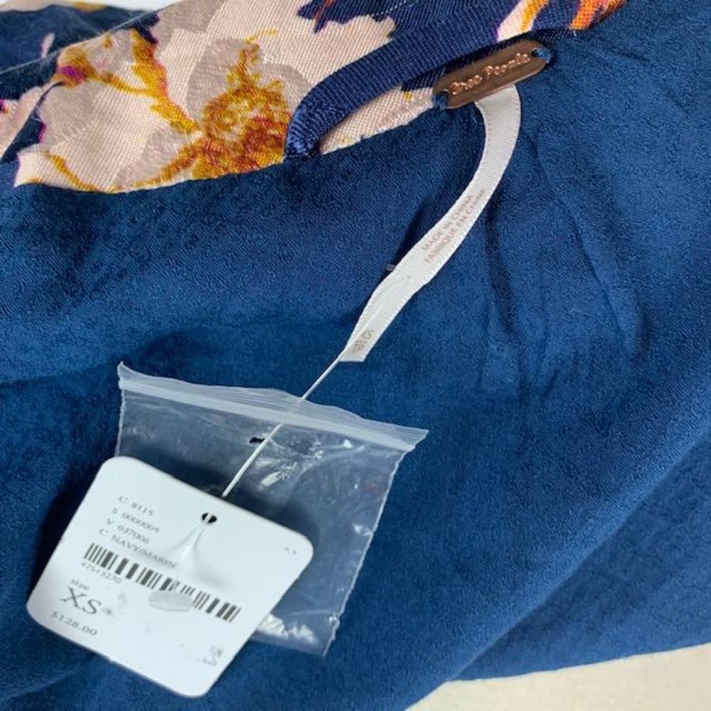 *SOLD* Free People Sabrina Floral Wrap Jacket NWT - Picture 6 of 7